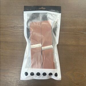 Men's Tan Suspenders NWT